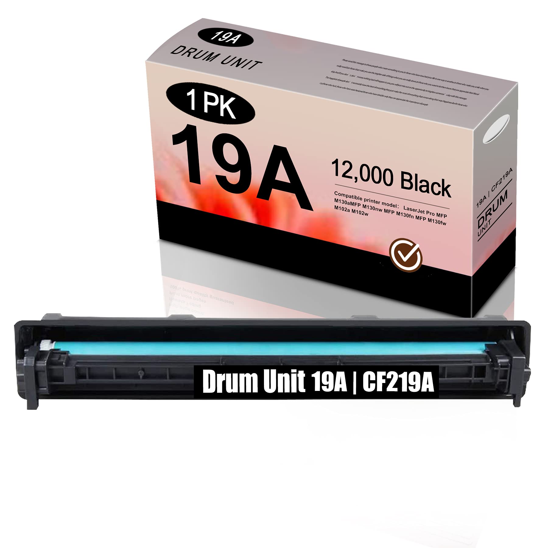 Amazon.com: RUYY 19A | CF219A Drum Unit (Black,1 Pack) Replacement